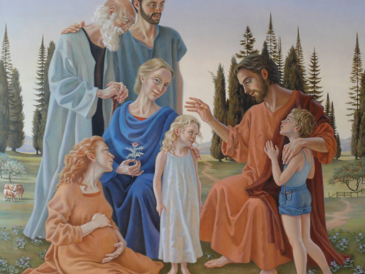 Parcours – Journal du tableau « Jésus bénissant les enfants&nbsp;»