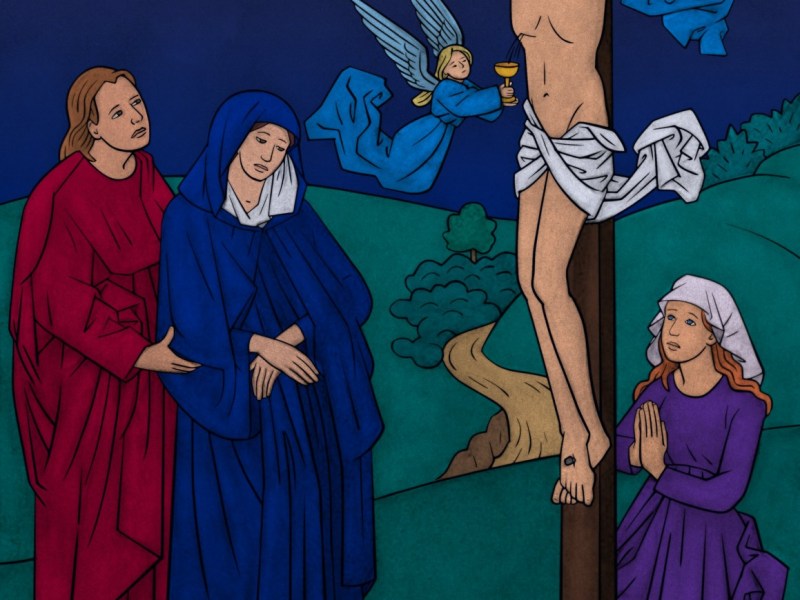 Parcours – Conversion d’une peinture traditionnelle en « vitrail numérique&nbsp;»